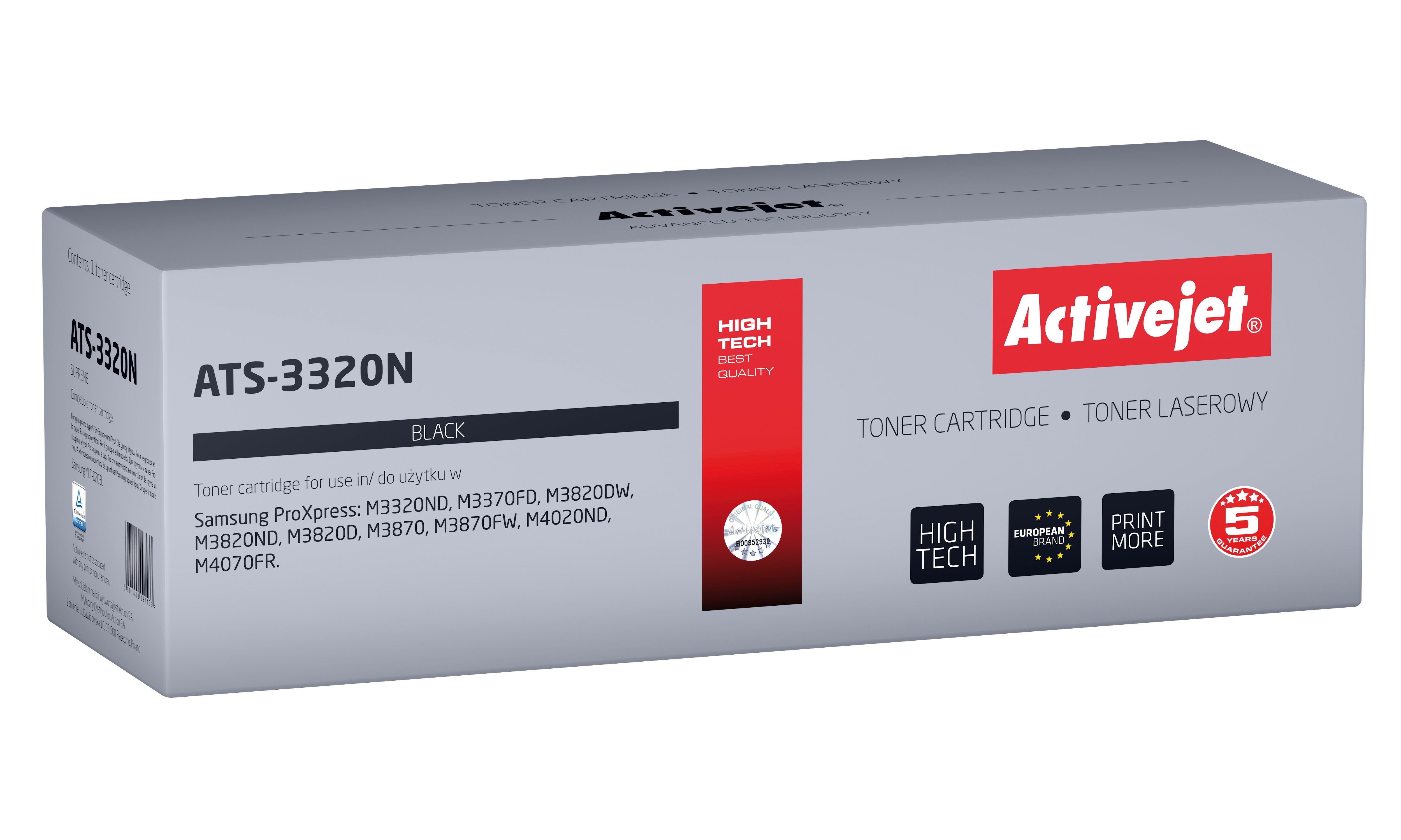 EAN 5901443097433 - Activejet ATS-3320N cartucho de tóner 1 pieza(s) Compatible imagen 1