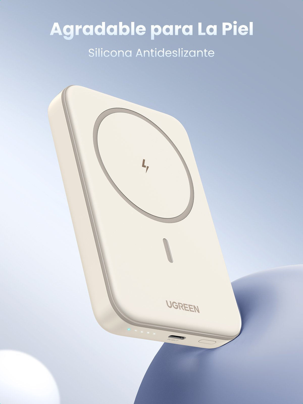 EAN 6941876222087 - Ugreen 25208 batería externa 10000 mAh Cargador inalámbrico Beige imagen 21