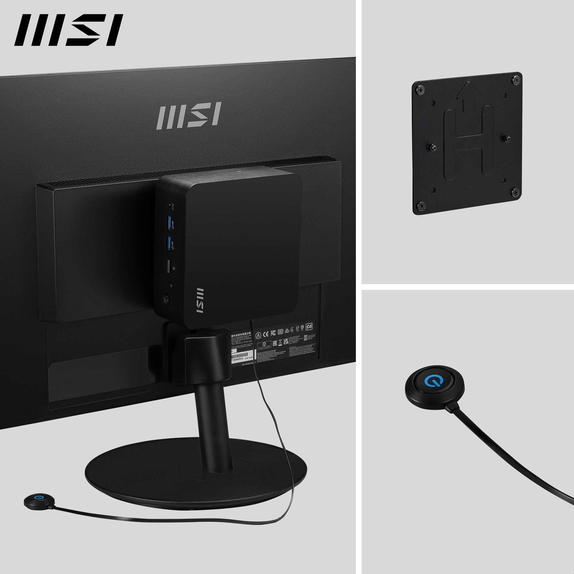 EAN 4711377264402 - MSI Cubi NUC 1MG-014BEU Mini PC Negro 100U Intel® SoC imagen 6