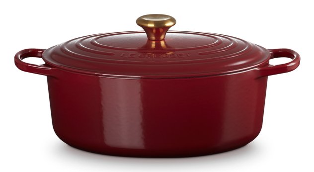 Le Creuset Signature Roaster Round 31cm Rhone (21178319494441)