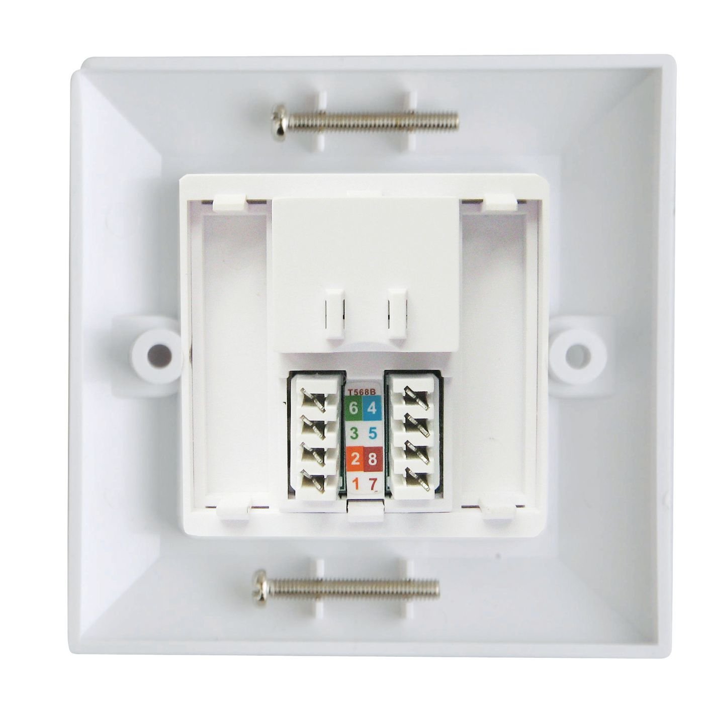 EAN 5704174531258 - Lanview LVN126188UK caja de tomacorriente Blanco imagen 2