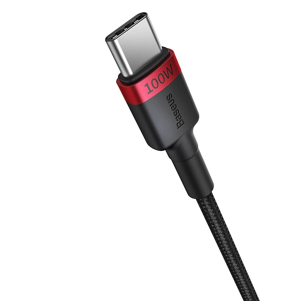 EAN 6932172657444 - Baseus Cafule cable USB 2 m USB C 480 Gbit/s 100 W Negro, Gris, Rojo imagen 3