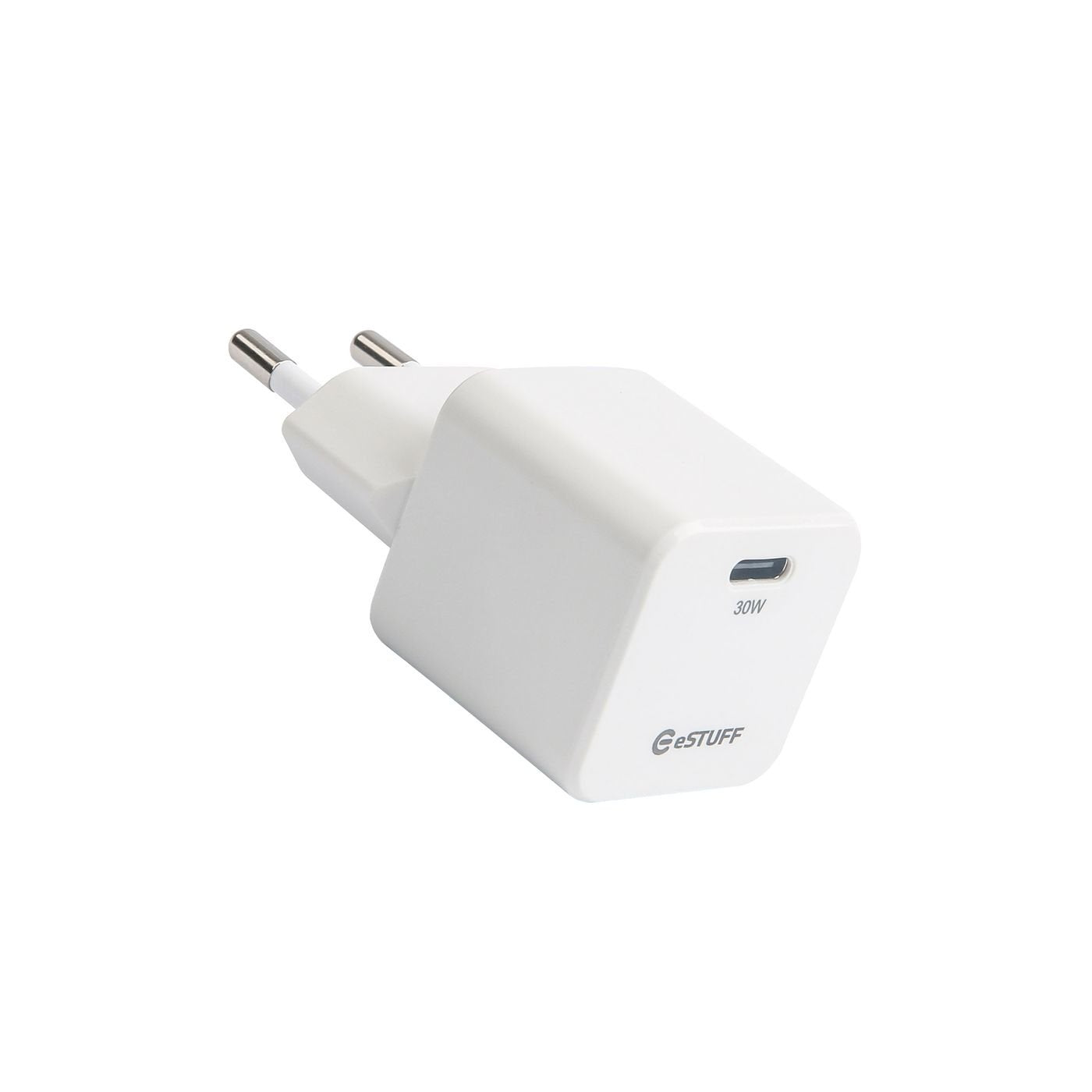 EAN 5715063102015 - eSTUFF ES637027 cargador de dispositivo móvil Smartphone Blanco Corriente alterna Carga rápida Interior imagen 2