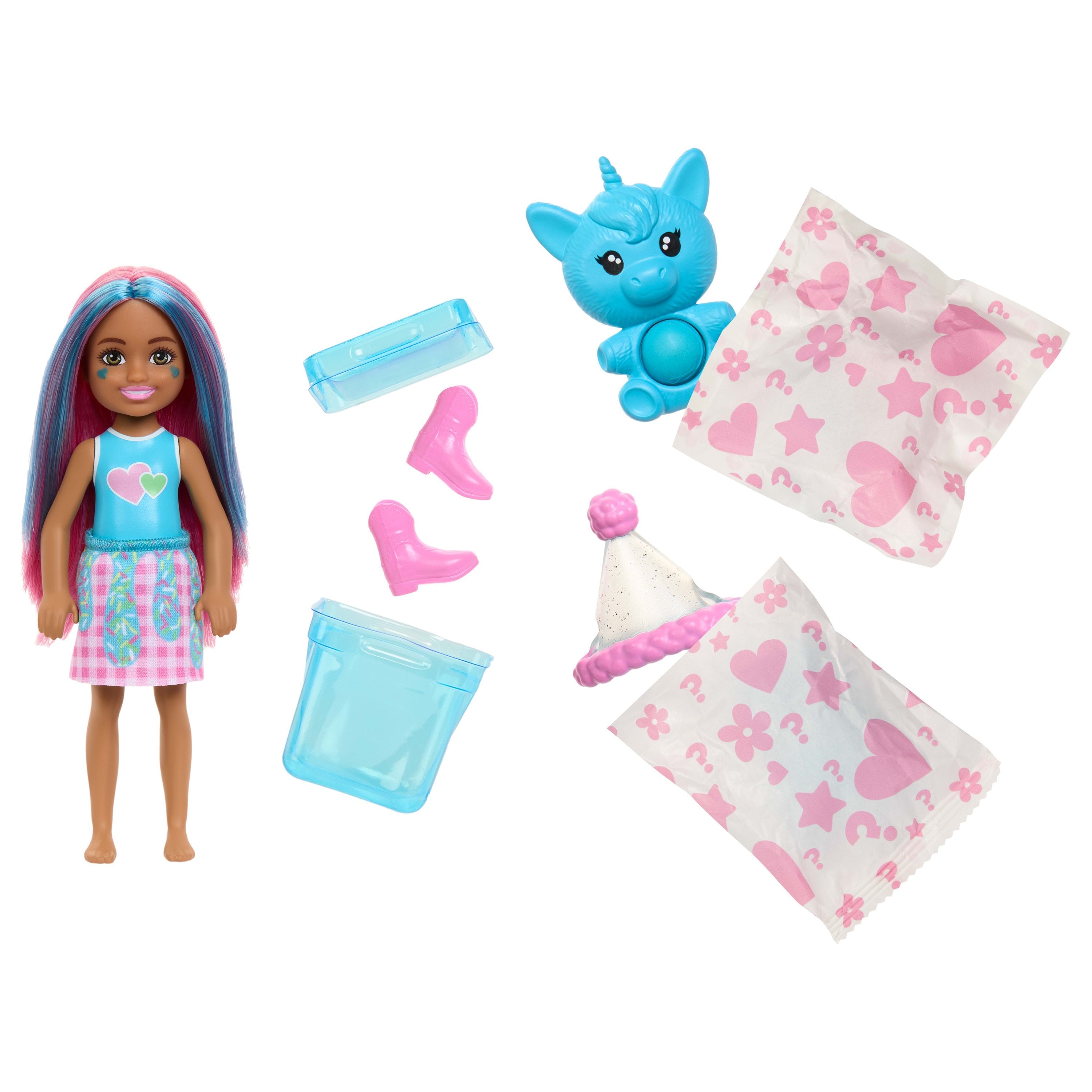 Lalka Barbie Pop Reveal Chelsea Zmiana Koloru Niespodzianka