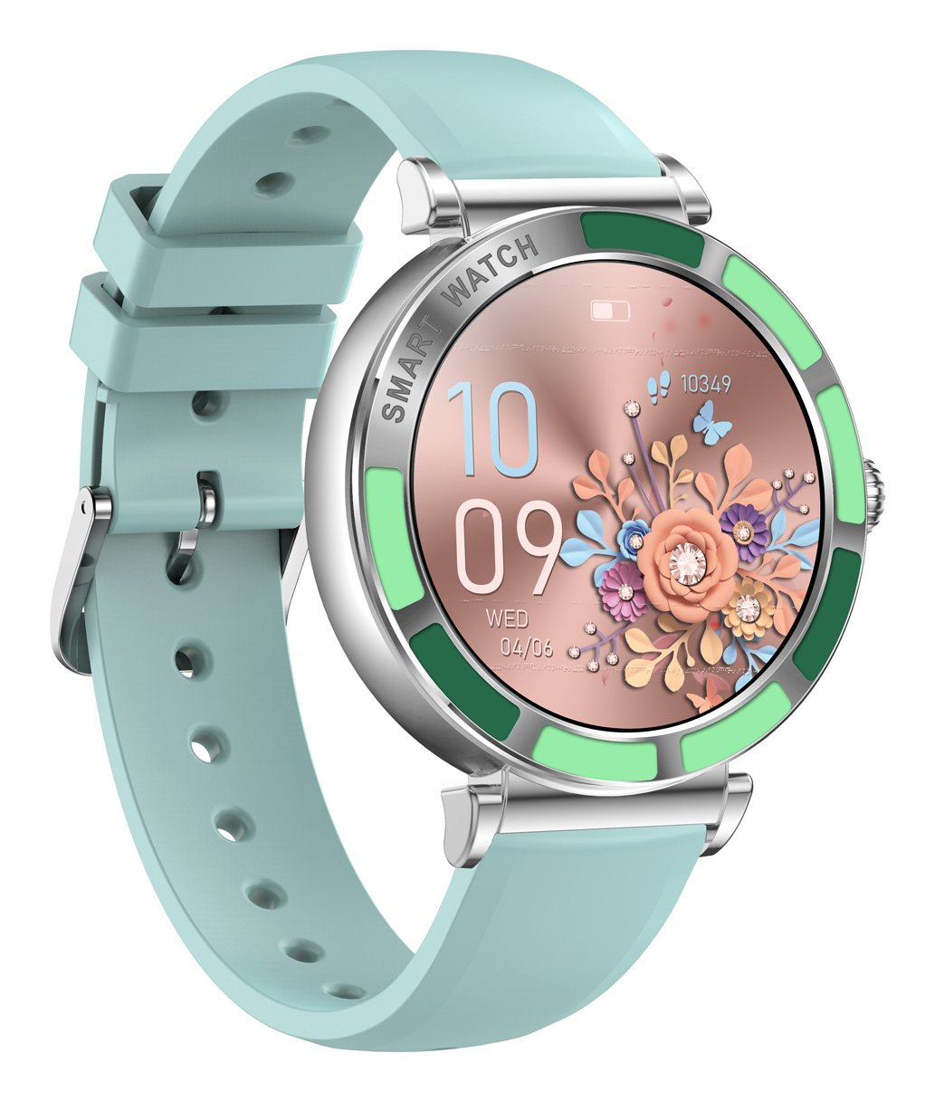 EAN 8011000041742 - Trevi T-FIT 245 L 3,23 cm (1.27") IPS 41 mm Digital Pantalla táctil Verde, Metálico imagen 3