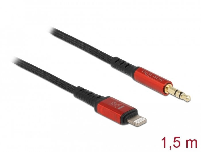 EAN 4043619865871 - DeLOCK 86587 cable de audio 3,5mm Negro imagen 2