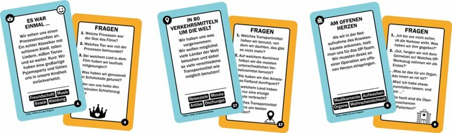 EAN 4001504750565 - Schmidt Spiele Tell Me More 15 min Juego De Cartas Lógico imagen 2