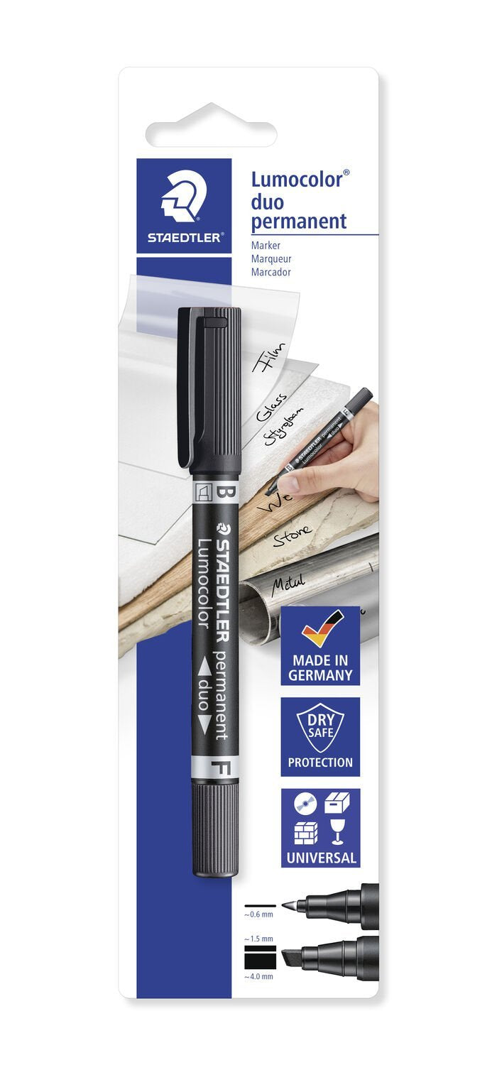 EAN 4007817186459 - Staedtler Lumocolor permanent duo 348 B marcador permanente 1 pieza(s) imagen 1