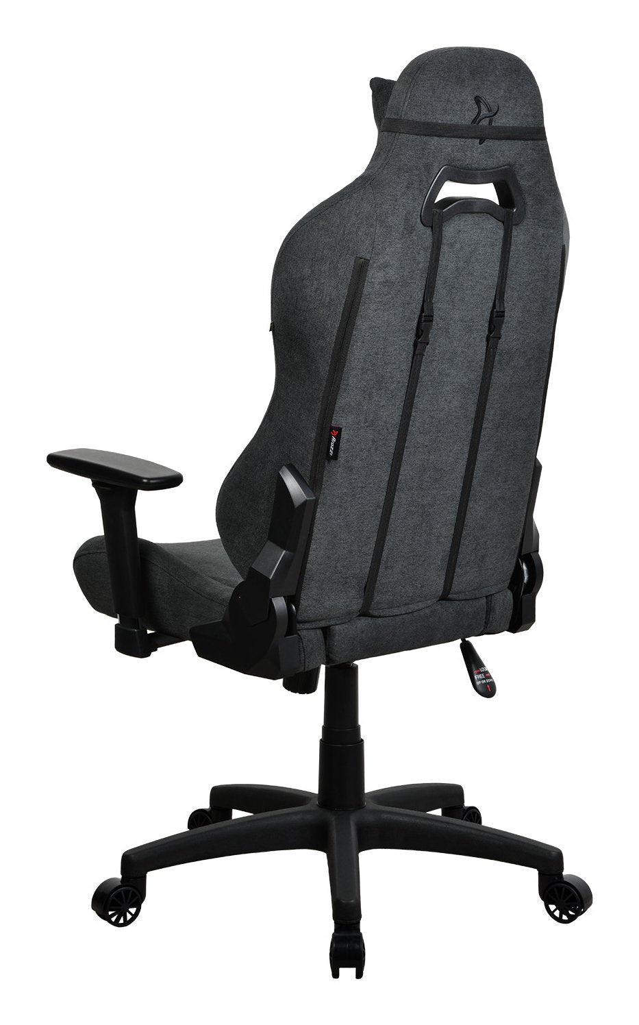Silla Gaming Arozzi Torretta De Tejido Suave -Gris Oscuro