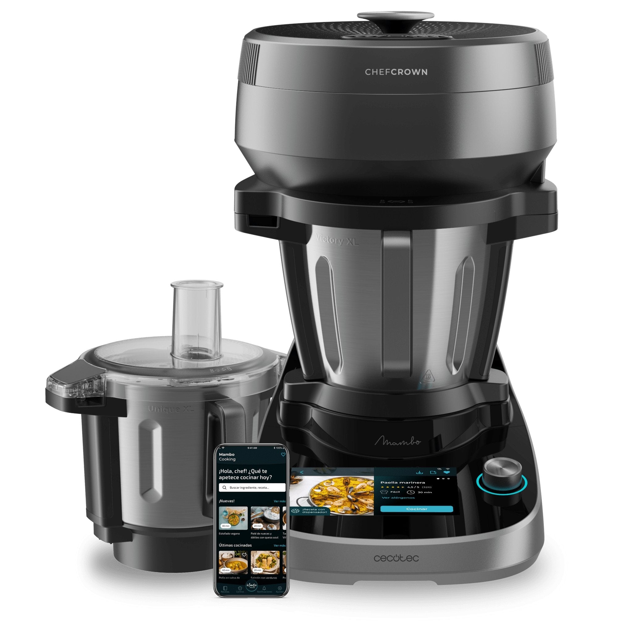 EAN 8435484047029 - Cecotec Mambo CooKing Total Gourmet 2200 W 4,5 L Acero inoxidable imagen 4