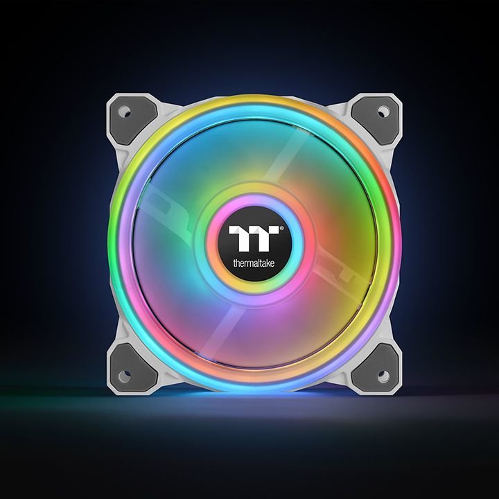 EAN 4713227523349 - Thermaltake Riing Quad 12 RGB Carcasa del ordenador Ventilador 12 cm Blanco imagen 2