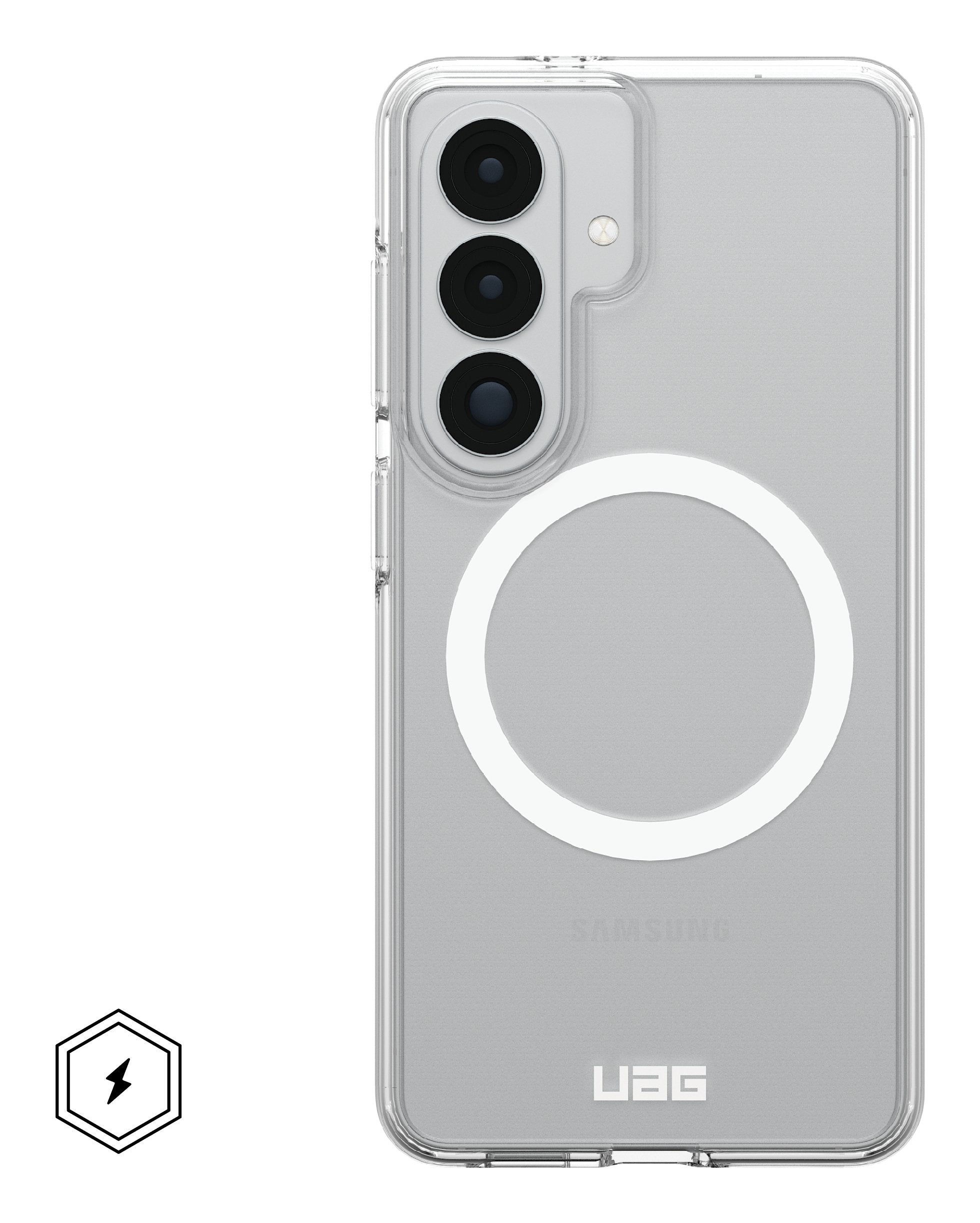 Funda Uag Scout Clear Hielo Blanco Samsung Galaxy S26