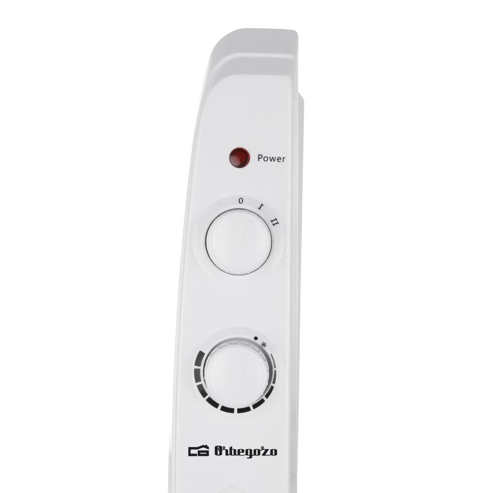 EAN 8436044538810 - Orbegozo RM 1510 calefactor eléctrico Interior Blanco 1500 W Radiador sin aceite imagen 4
