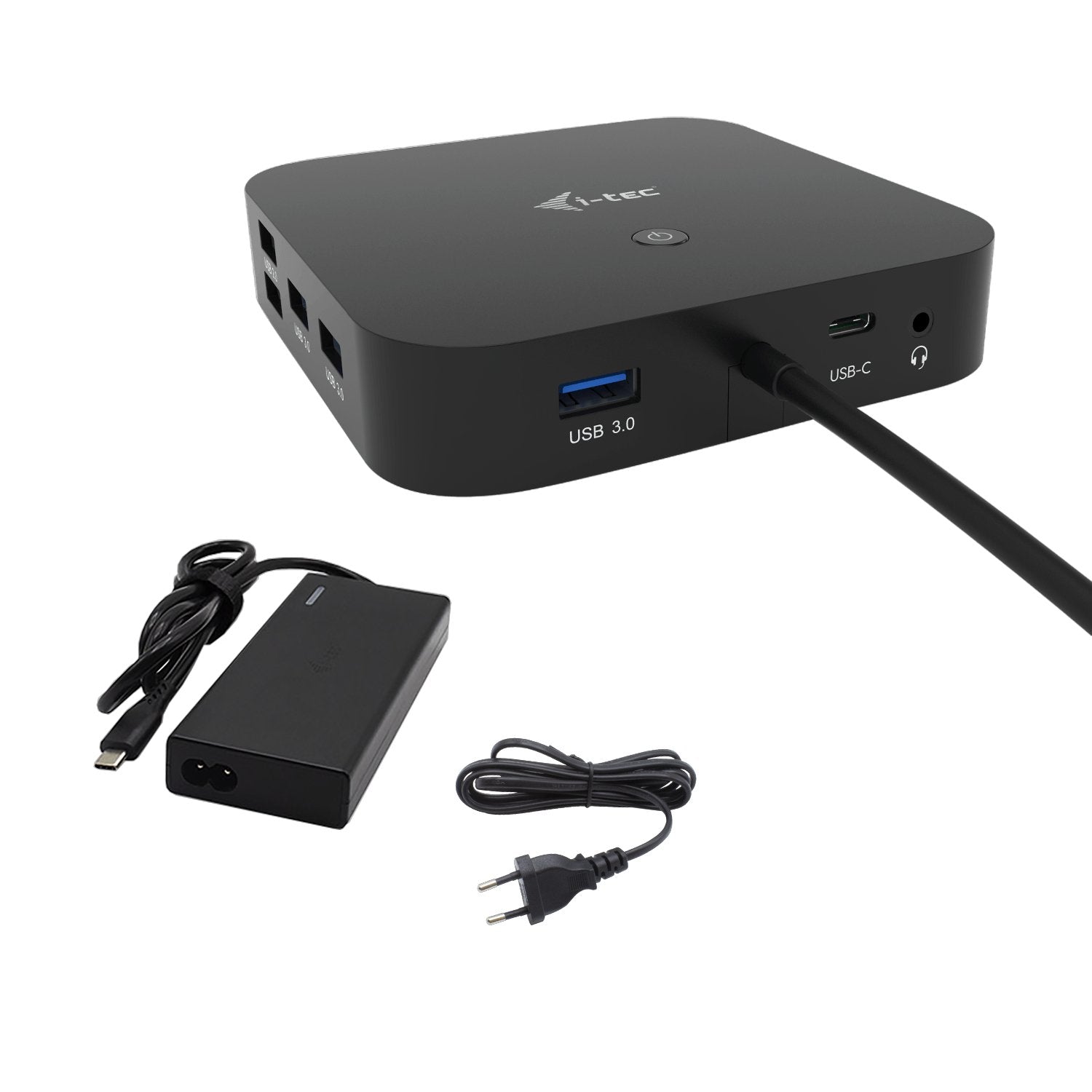 I-Tec Dock Usb-C Hdmi Dp Dock Pd100waccs 2x Lcd + Charger-C77w