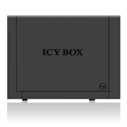 External Icybox 4x 3,5'' Usb 3.0, Esata Host, Raid 0, 1, 3, 5, 10, Black