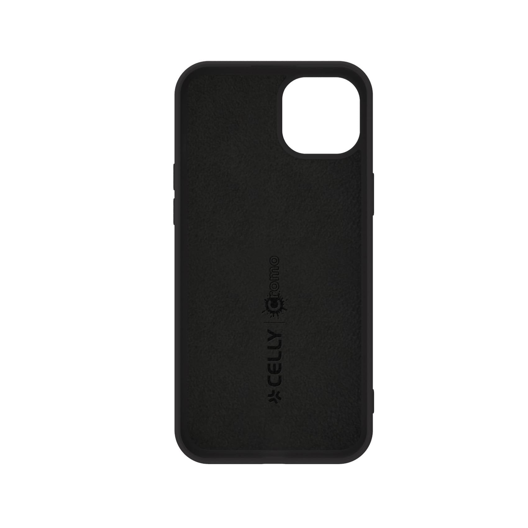 Celly Cromo1055bk Funda Para Iphone 15 Plus (6.7") Negro