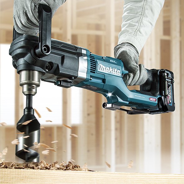 Makita Taladro Angular Inalámbrico Da001gz Xgt, 40 Voltios Da001gz
