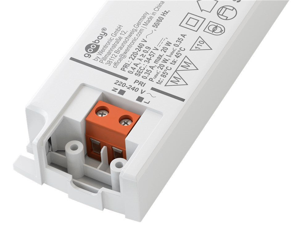 EAN 4040849655845 - Goobay 65584 transformador de corriente Blanco, Verde 0,35 A imagen 4