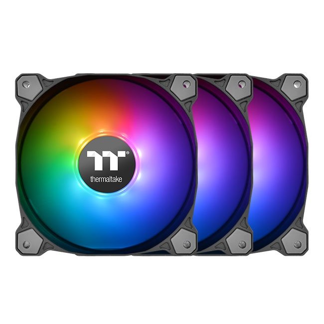 Thermaltake Pure 12 Argb Sync Radiator Fan Pack 3 Ventiladores Edición Premium