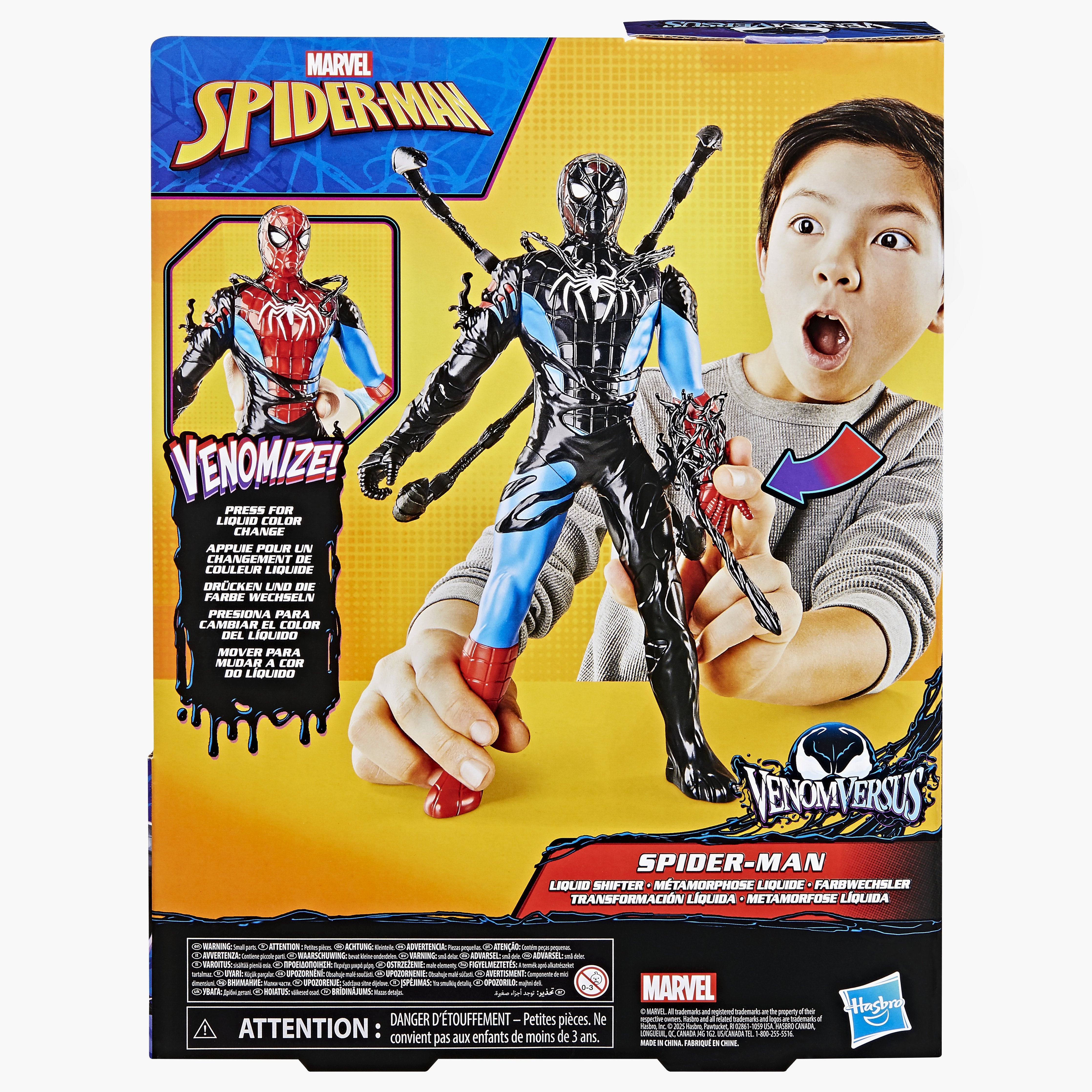 Figura Hasbro Marvel Venomversus Spider Man