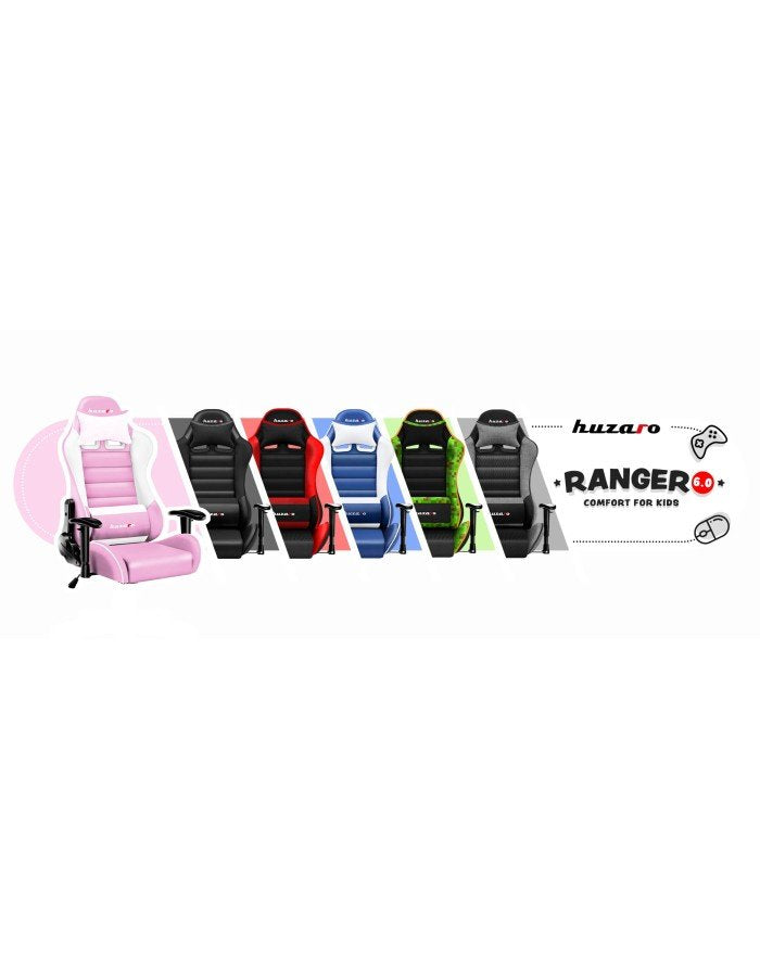 EAN 5903796010237 - Huzaro Ranger 6.0 Silla para videojuegos universal Asiento (de seguridad) de butaca Rosa imagen 13