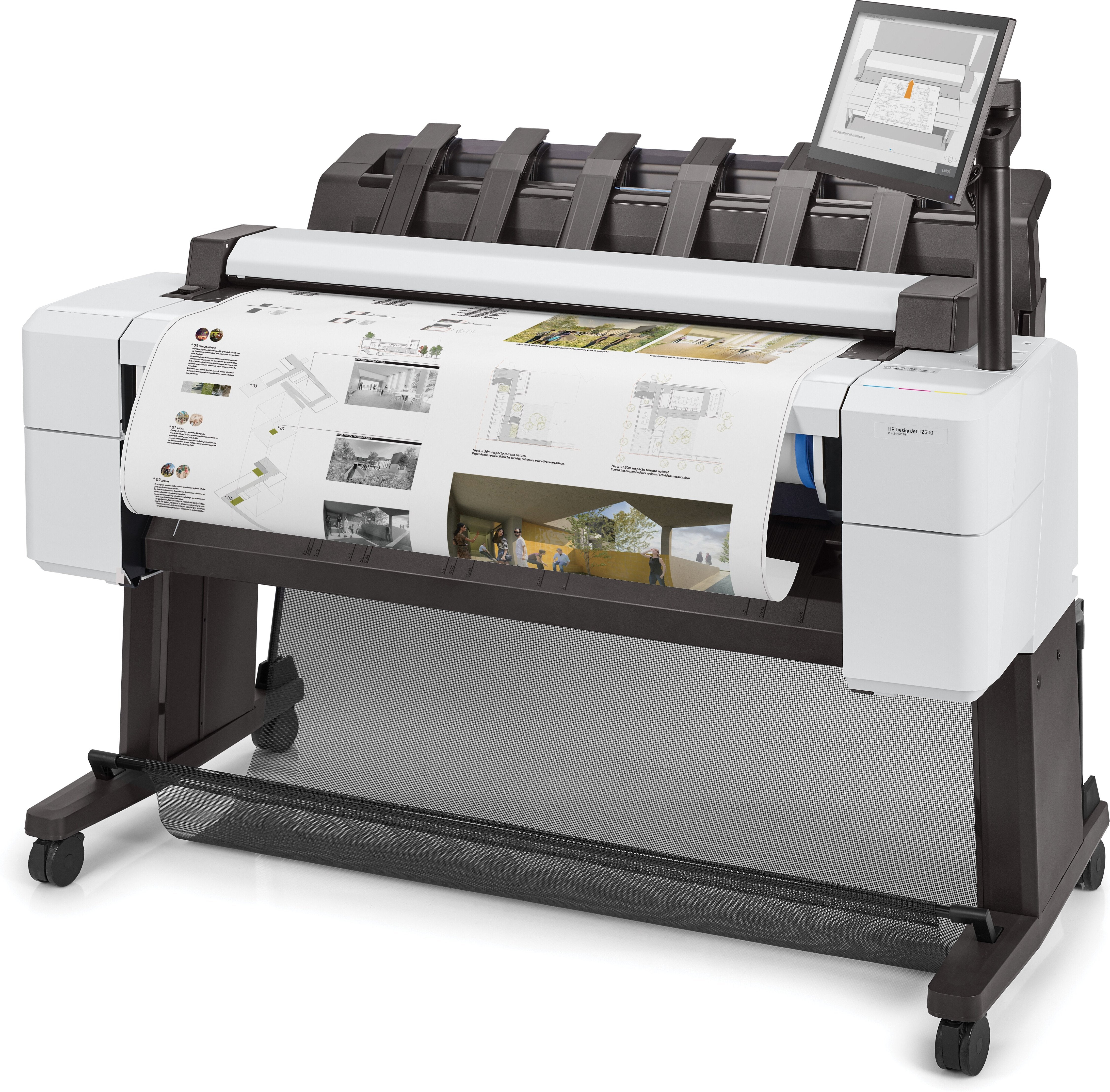 EAN 193905891405 - HP Designjet T2600 36-in PostScript Multifunction Printer impresora de gran formato Inyección de tinta tér imagen 50
