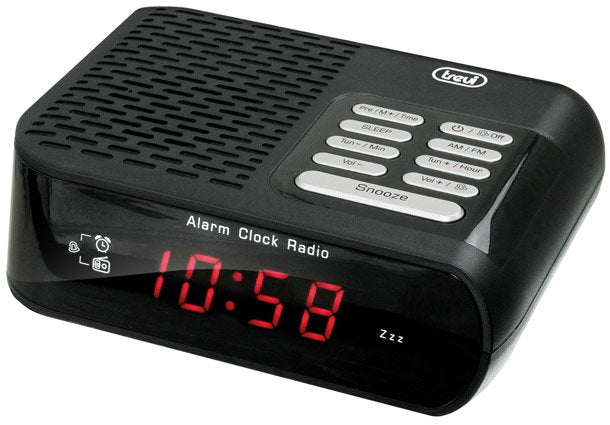 EAN 8011000031484 - Trevi RC 827 D Reloj Digital Negro imagen 1