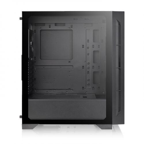 Caja Pc Thermaltake Torre Atx H330 Tg Negro Cristal Templado/1xvent 120mm Incluido Ca-1r8-00m1wn-00