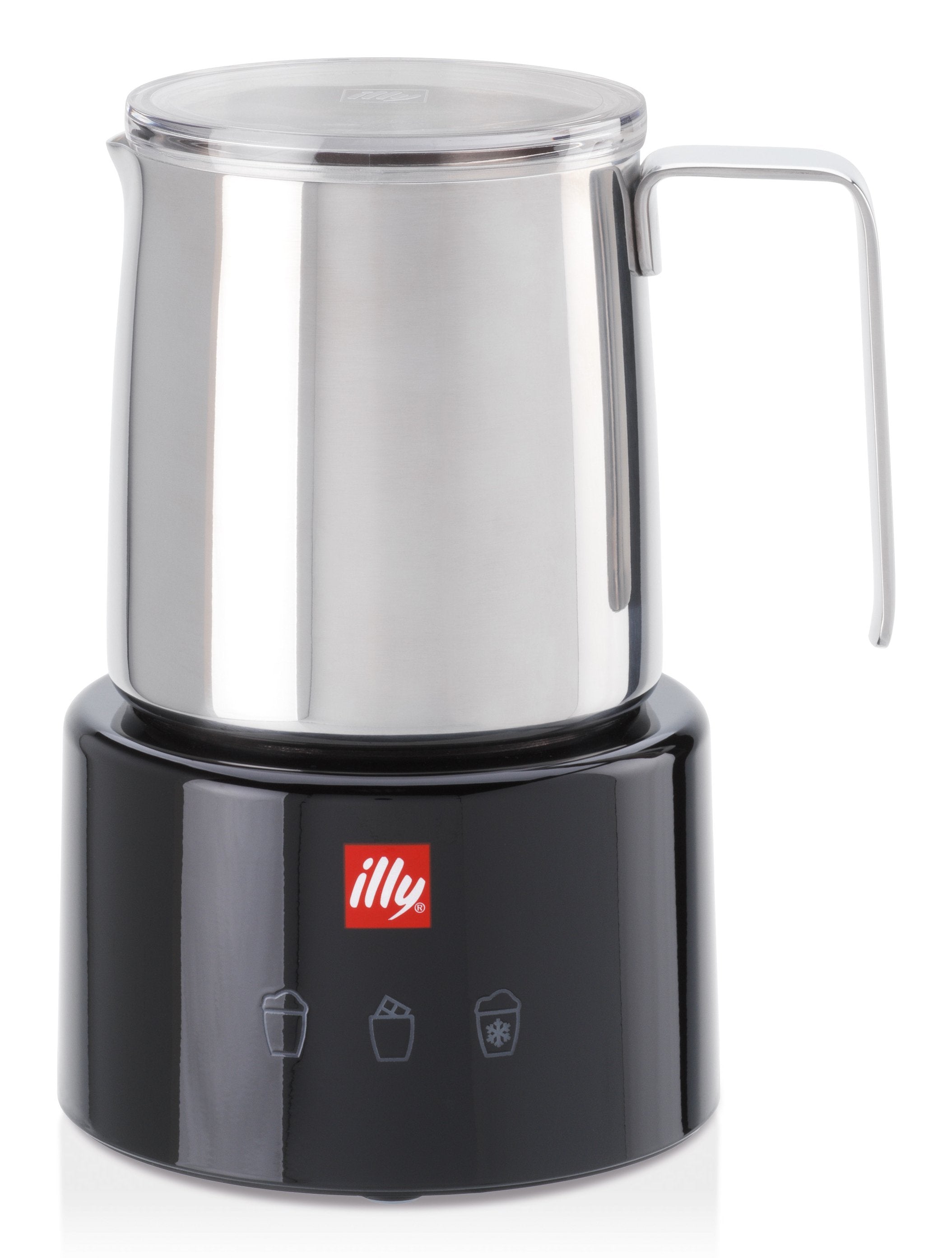 EAN 8003753190129 - Illy 23760 espumador o calentador de leche Negro, Acero inoxidable imagen 1