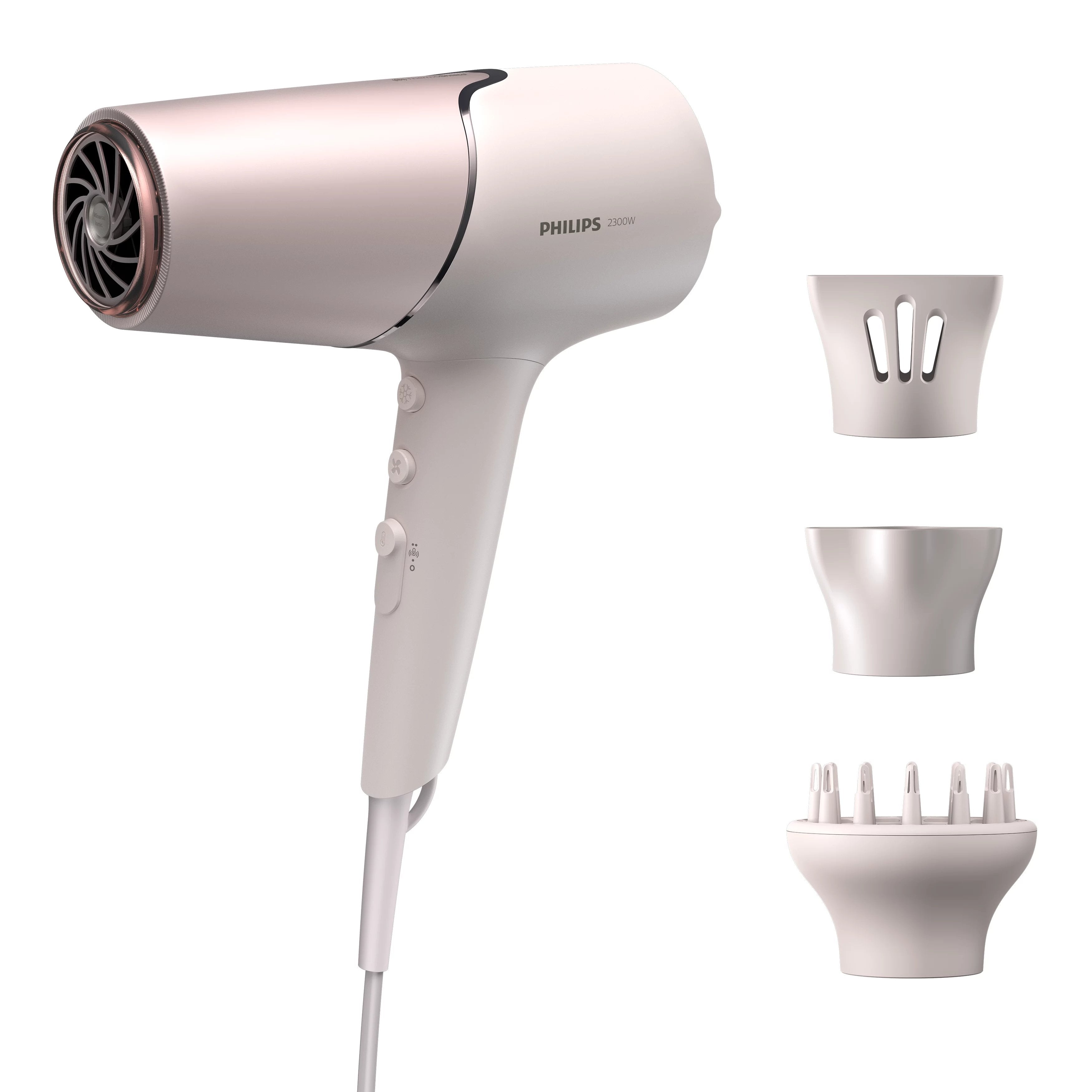 Secador De Pelo Philips Bhd530 20, Rosa