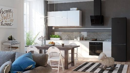 Campana De Pared Gorenje Whi6syb Negro 650 M³/H