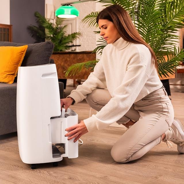 EAN 8435484083157 - Cecotec BigDry 10000 Expert Connected 6 L 20 dB 580 W Blanco imagen 5