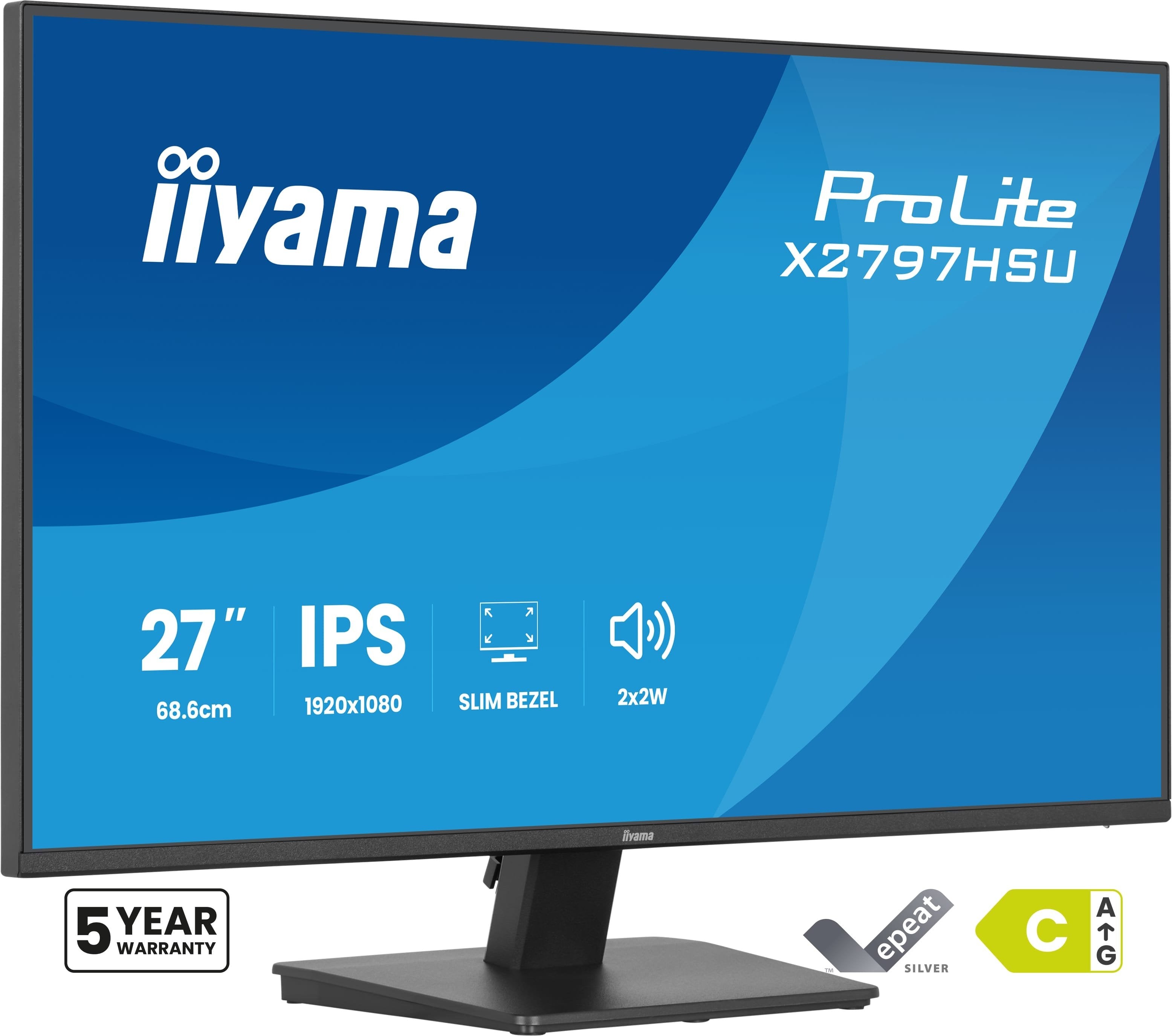 EAN 4948570125845 - iiyama ProLite X2797HSU-B1 pantalla para PC 68,6 cm (27") 1920 x 1080 Pixeles Full HD LED Negro imagen 1