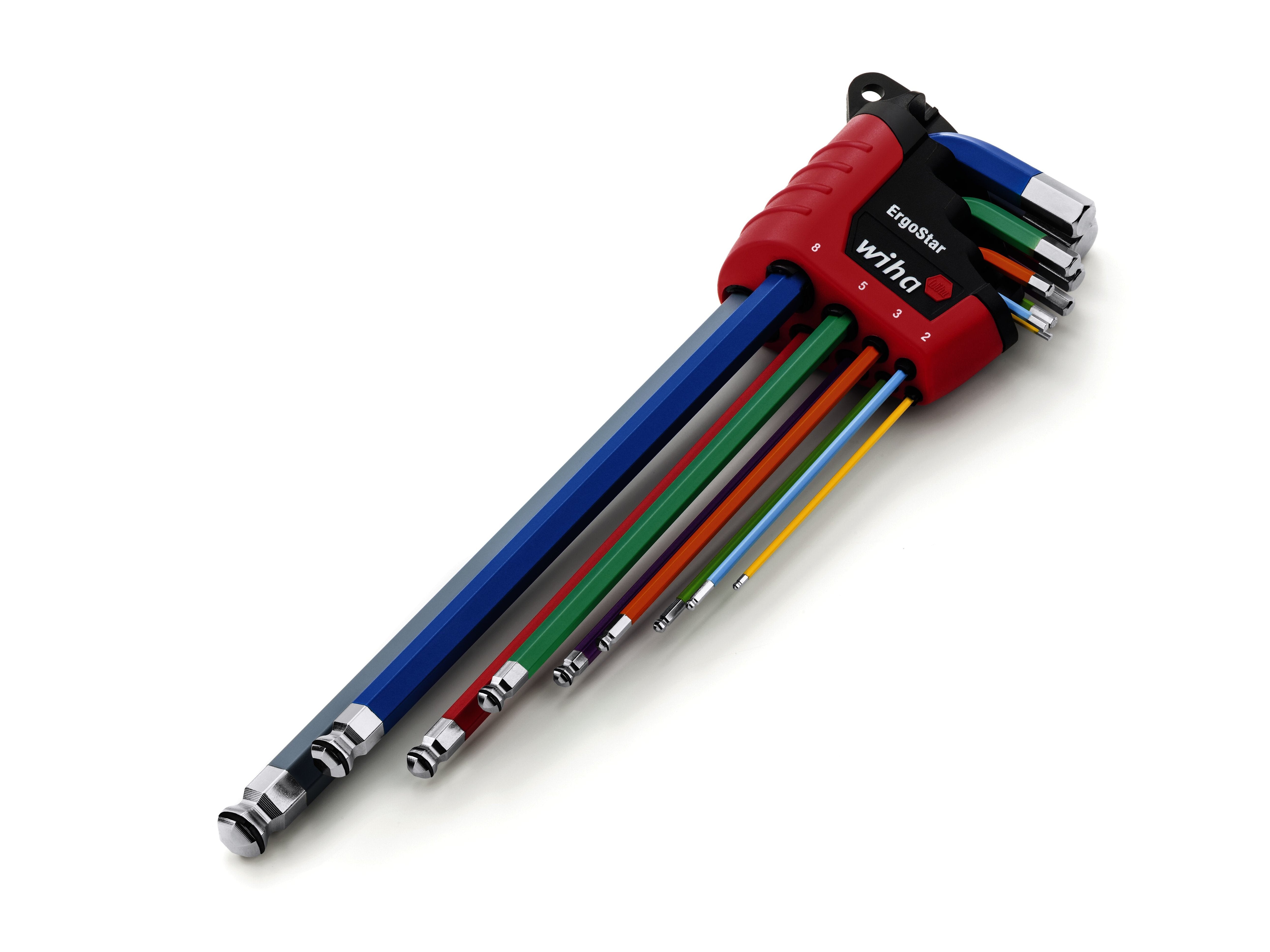 Wiha Juego De Llaves Allen En Soporte Ergostar, Destornillador 41979