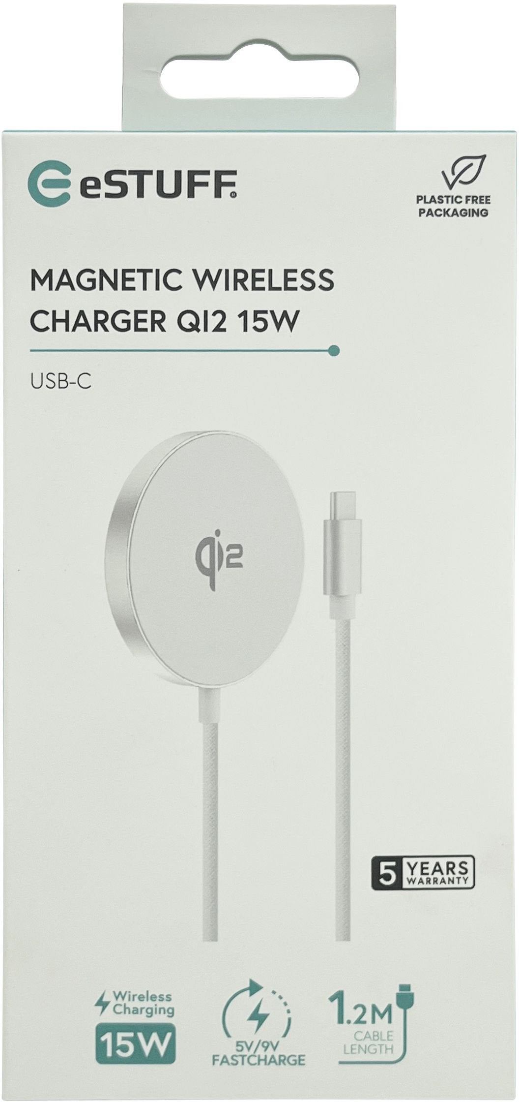 EAN 5715063646021 - eSTUFF ES638300 cargador de dispositivo móvil Smartphone Aluminio Corriente alterna Cargador inalámbrico imagen 5