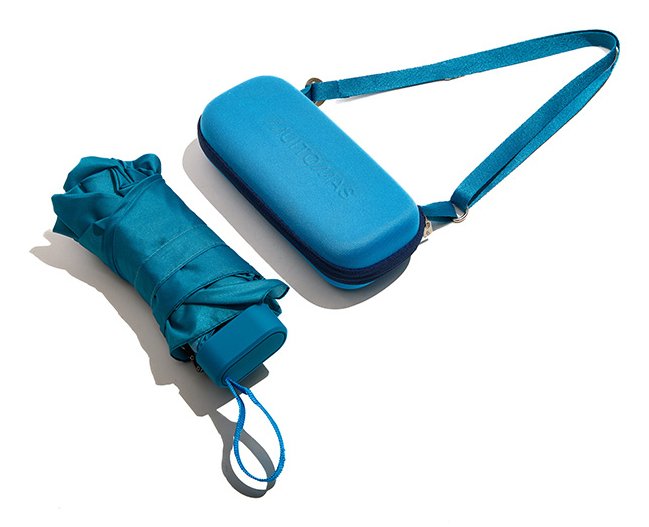 Muitomas Umbrella + Case Blue