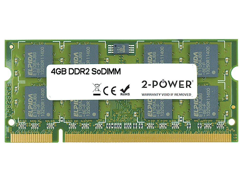 2-Power Memoria Sodimm 4gb Ddr2 800mhz Sodimm Mem4303a