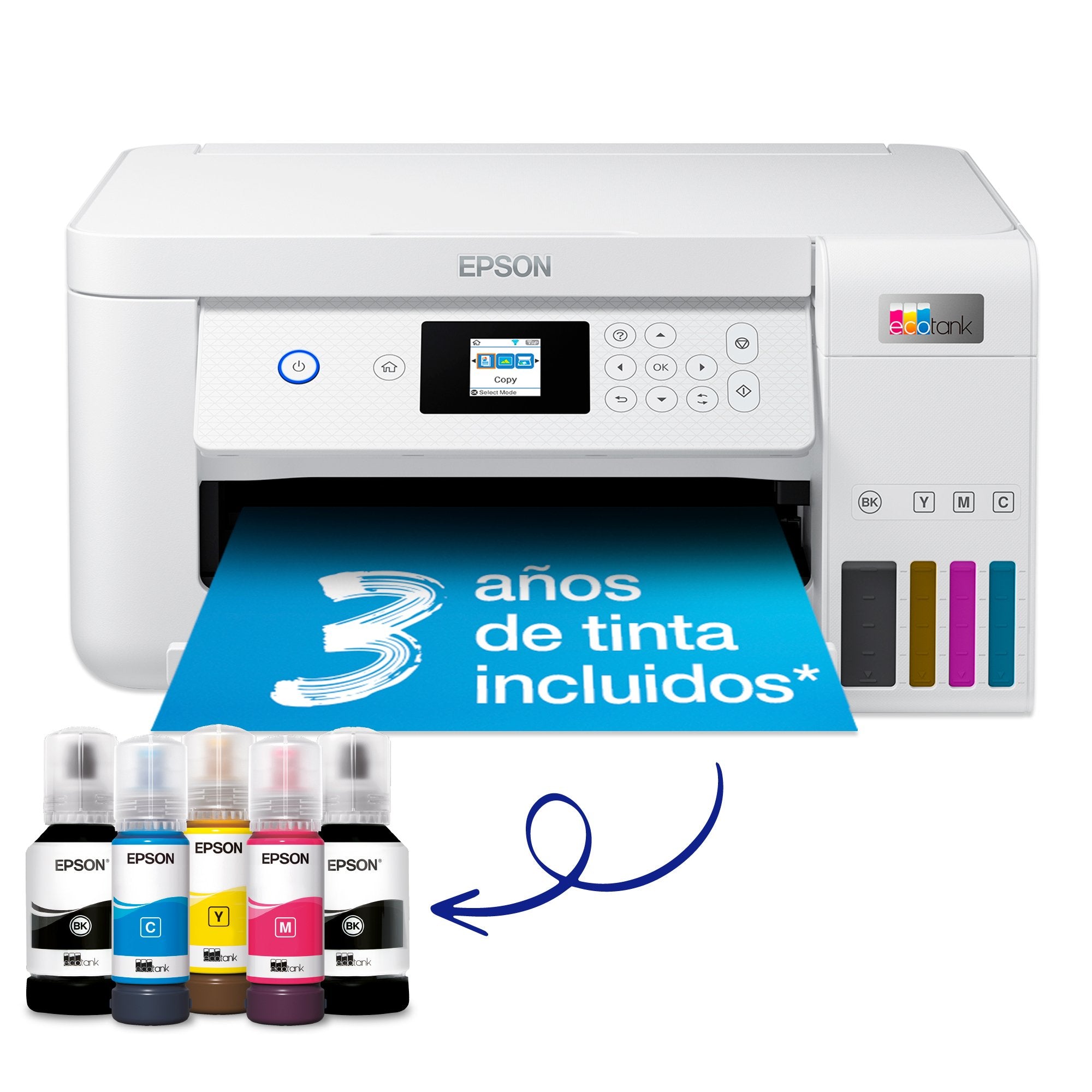 EAN 8715946686387 - Epson EcoTank ET-2856 Inyección de tinta 5760 x 1440 DPI 33 ppm Wifi imagen 25