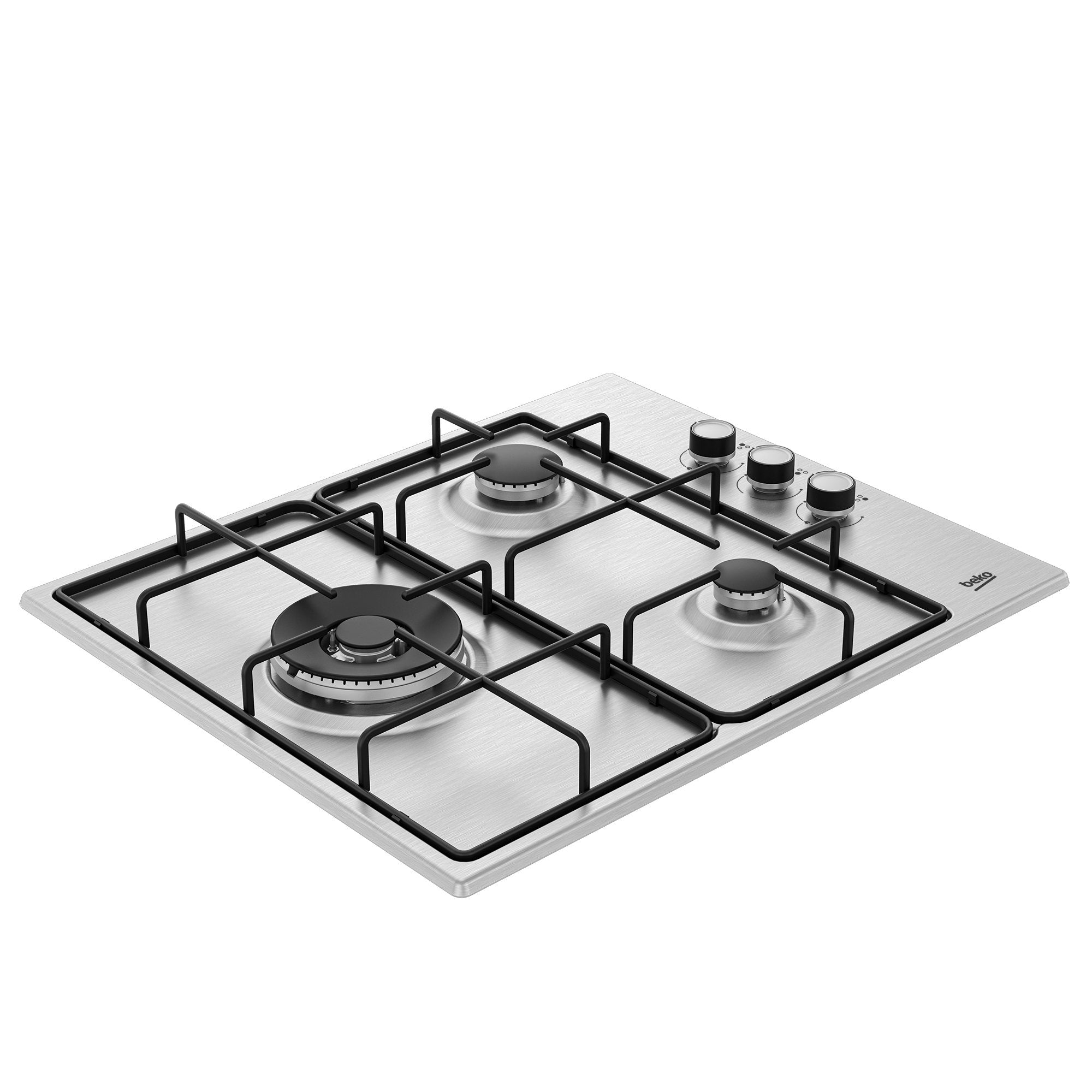 EAN 8690842544507 - Beko HIGG 63125 SCX hobs Acero inoxidable Integrado 61 cm Encimera de gas 3 zona(s) imagen 2