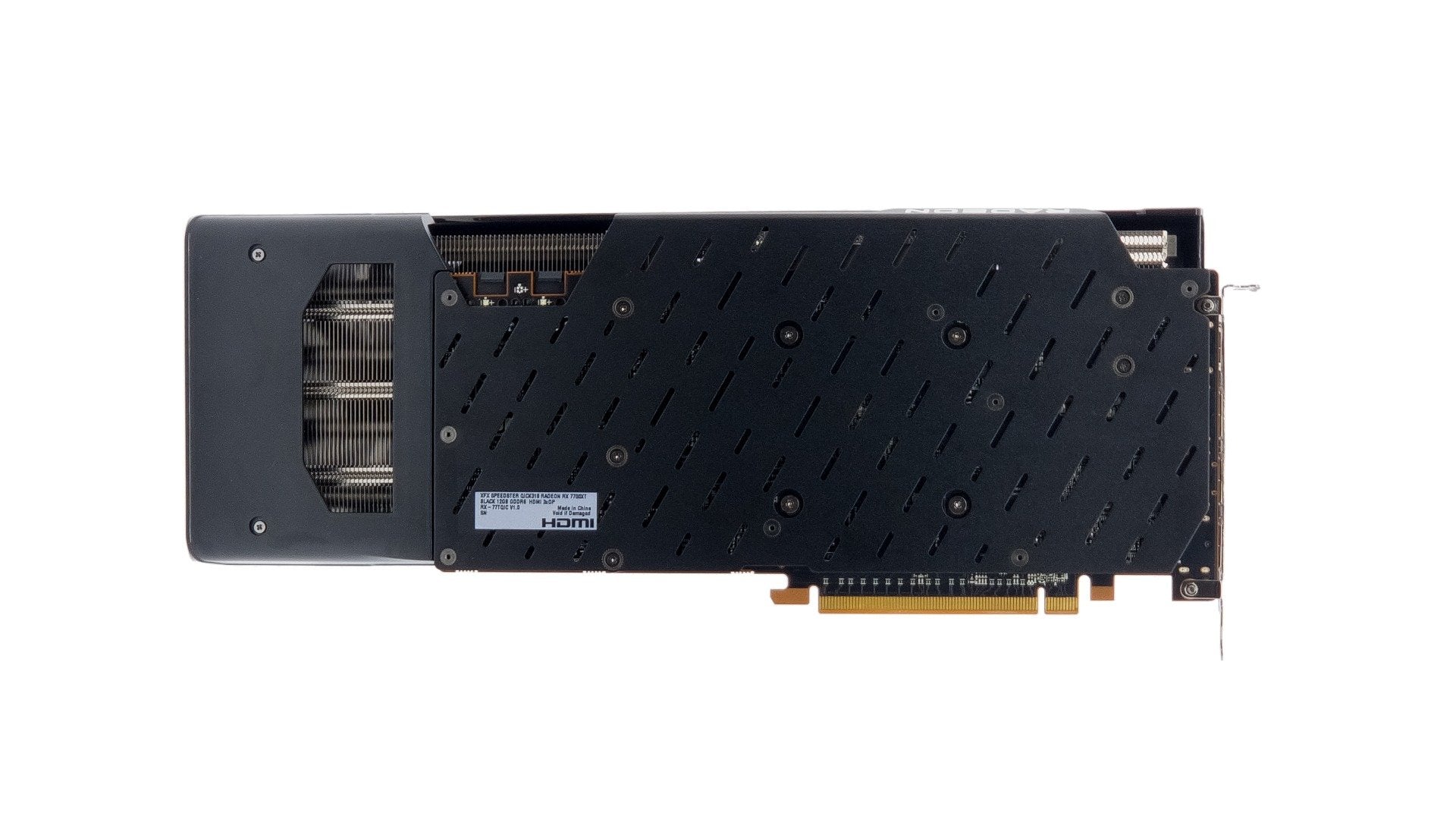 EAN 0840191502453 - XFX Speedster QICK 319 Black Edition AMD Radeon RX 7700 XT 12 GB GDDR6 imagen 8