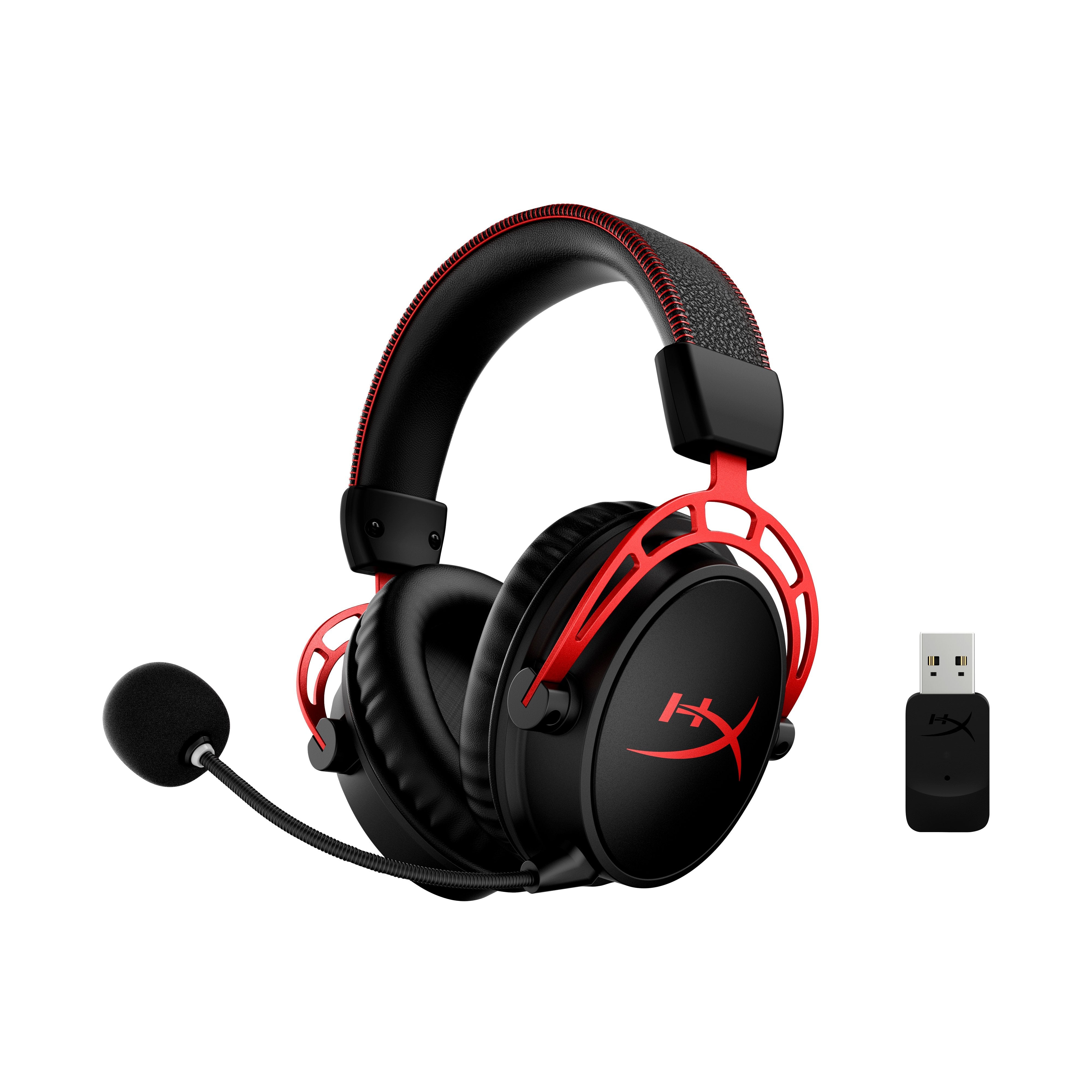 EAN 0196188046036 - HyperX Cloud Alpha Wireless RED GAM HEADSET Inalámbrico Diadema Juego Negro, Rojo imagen 9