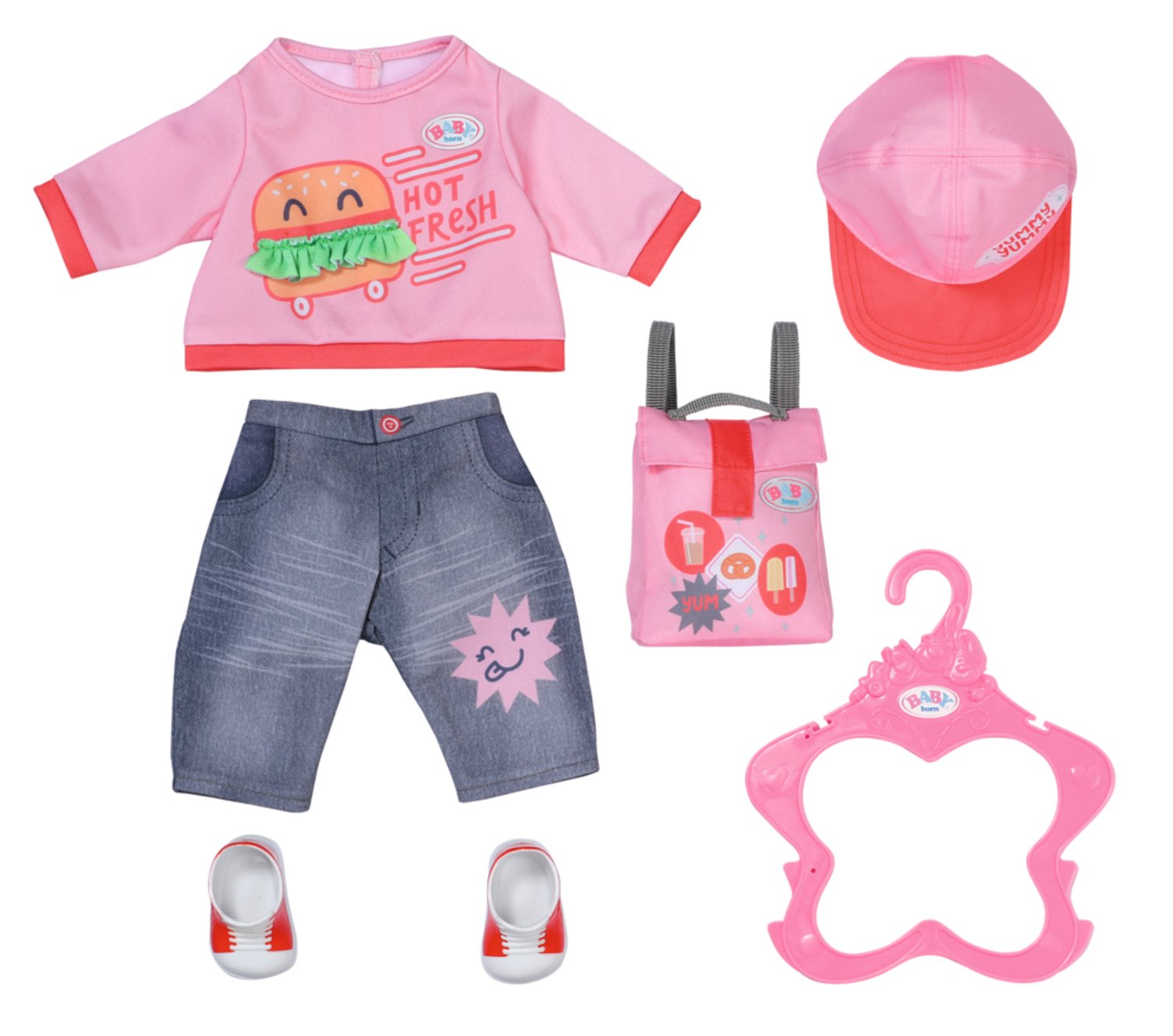 Zapf Creation Baby Born® Snack Shop Outfit 43cm, Accesorios Para Muñecas 835944