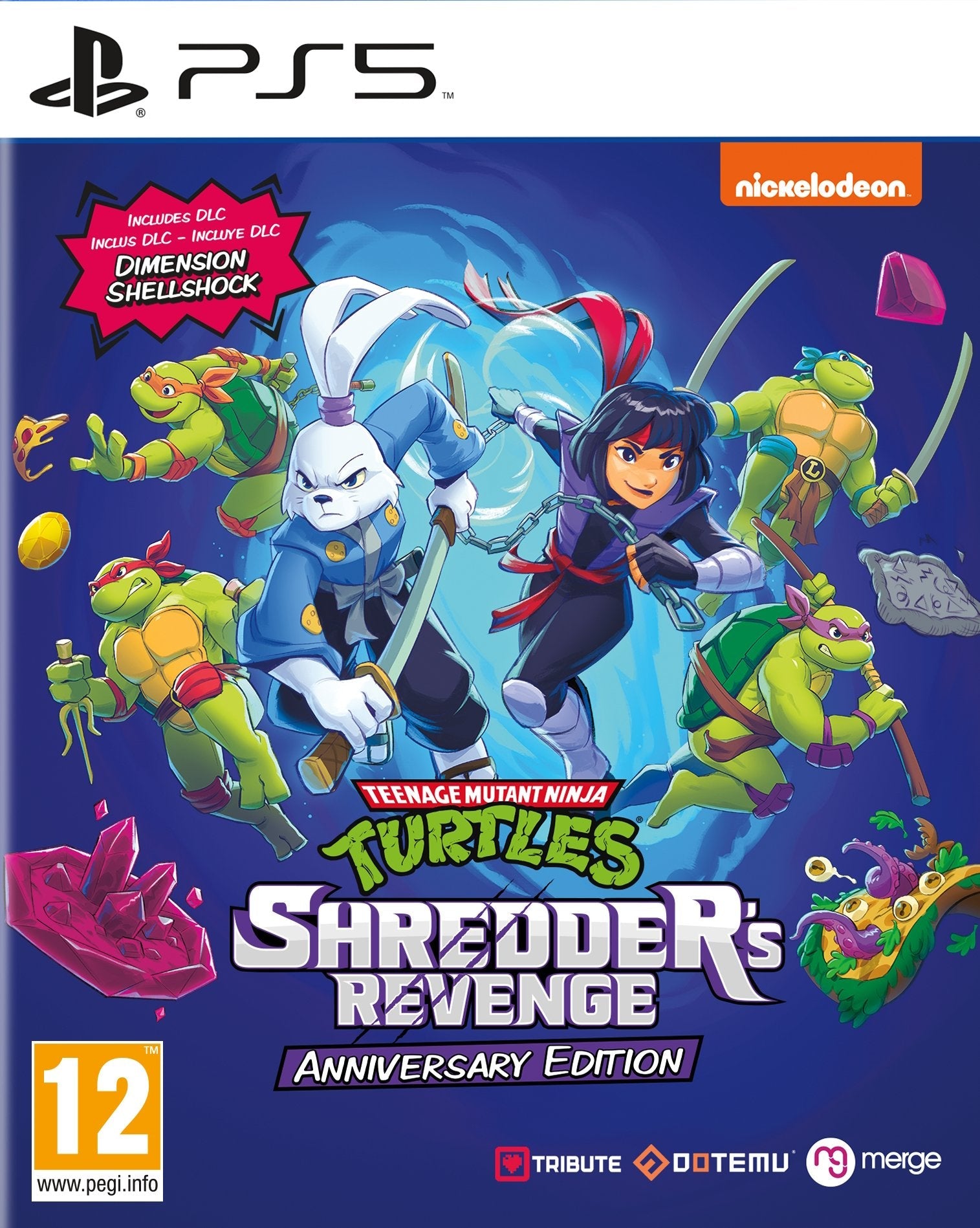 Juego Tmnt - Shredders Revenge - Anniversary Edition Playstation 5