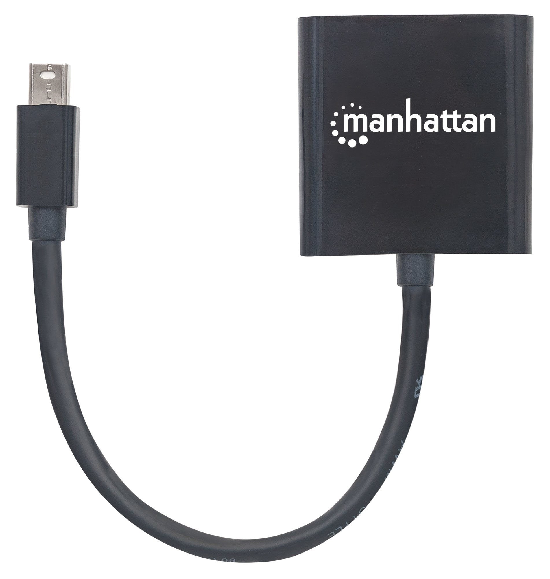 EAN 0766623152549 - Manhattan 152549 adaptador de cable de vídeo 0,195 m Mini DisplayPort DVI-I Negro imagen 4