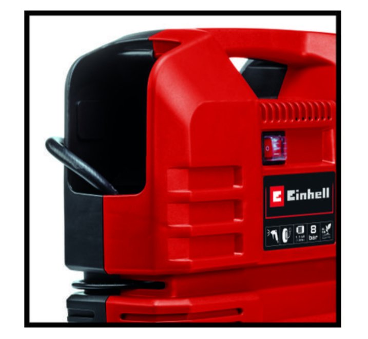 Set Compresor De Aire Einhell Tc-Ac 190 Of 1100 W 190 L/Min Corriente Alterna
