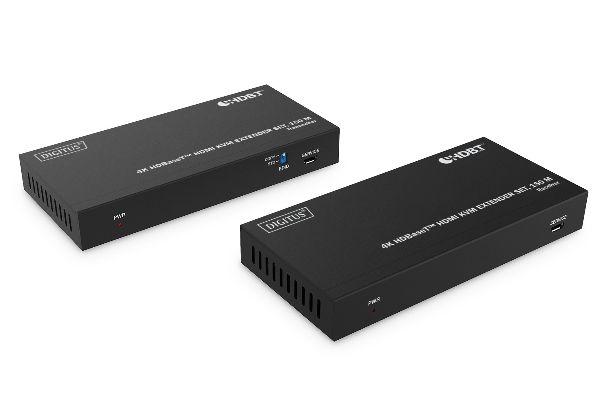 EAN 4016032483694 - Digitus DS-55522 extensor audio/video Transmisor y receptor Negro imagen 1