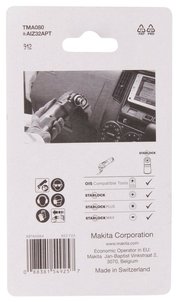 EAN 0088381549257 - Makita B-69761 hoja de sierra de calar, de sierra de marquetería y de sierra recíproca Carburo de tungste imagen 3