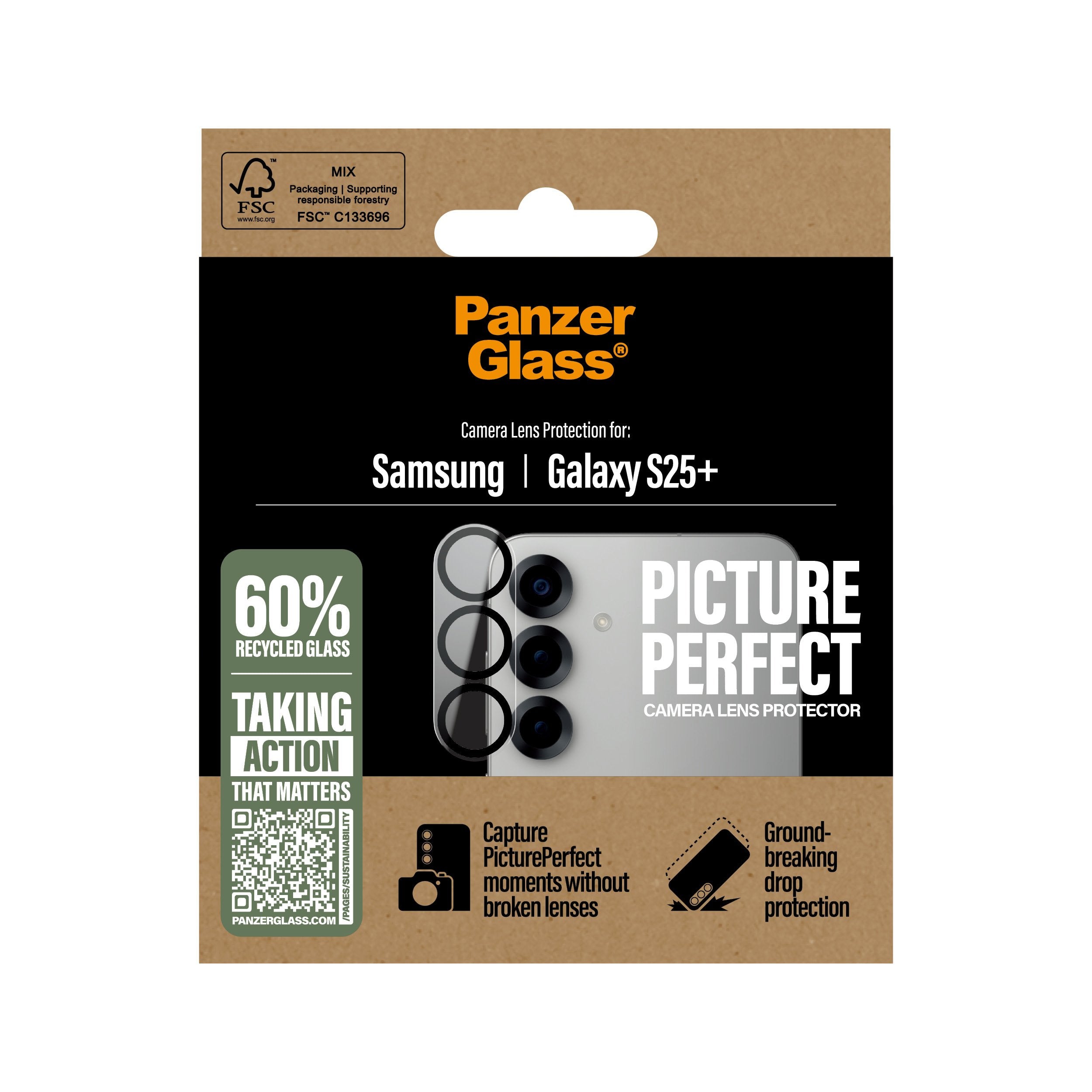 EAN 5715685017308 - PanzerGlass ® PicturePerfect Camera Lens Protector Samsung Galaxy S25+ Protector de pantalla 1 pieza(s) imagen 3