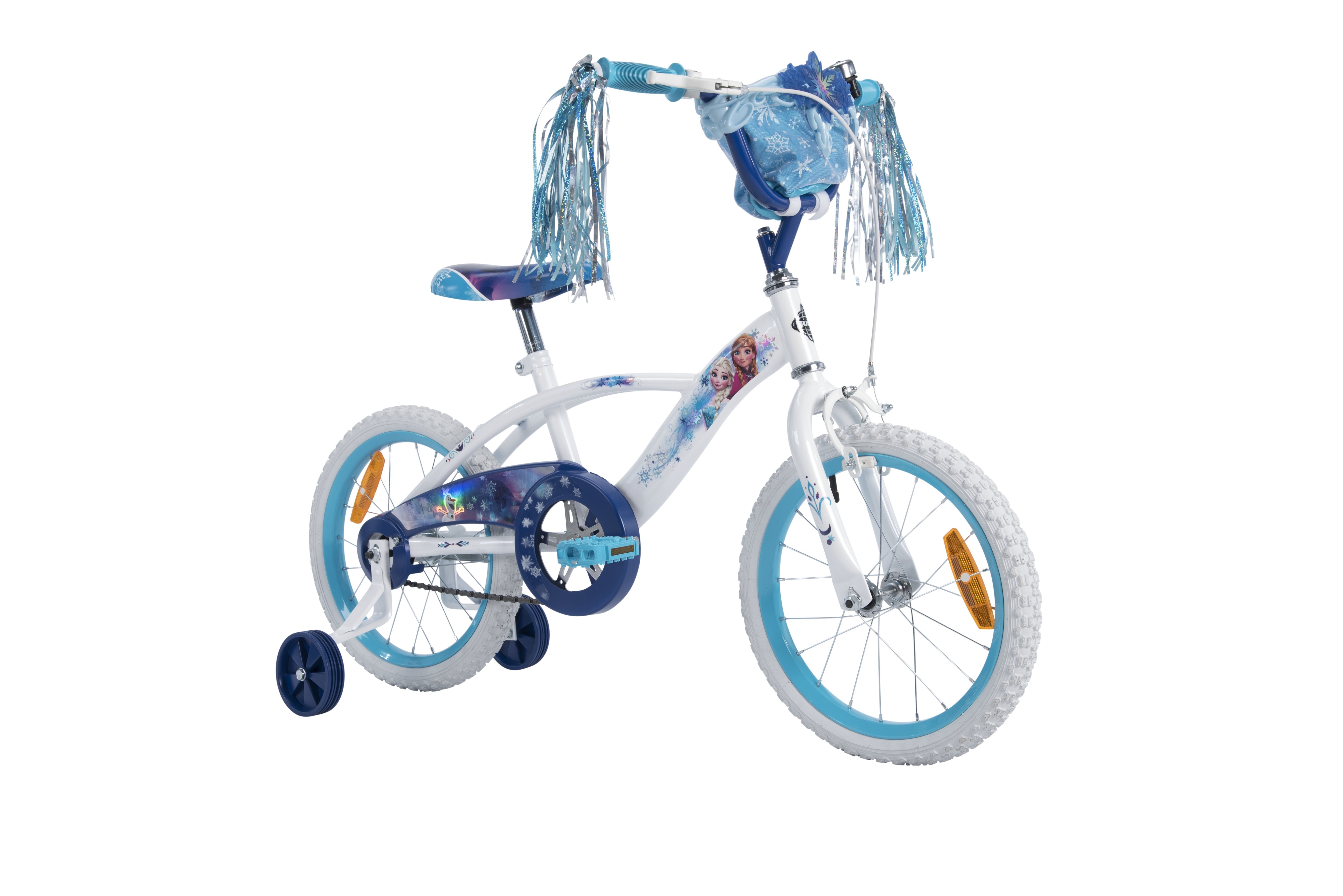 EAN 0028914219981 - Huffy Frozen 16" Bicicleta urbana Acero Azul, Blanco imagen 3