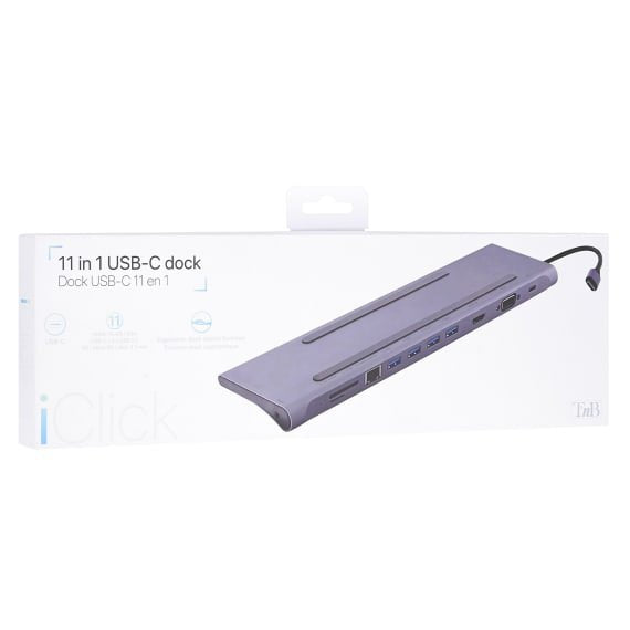 EAN 3303170099636 - T'nB DOCKUSBC11 base para portátil y replicador de puertos Alámbrico USB 3.2 Gen 1 (3.1 Gen 1) Type-C Pla imagen 6